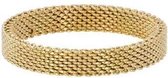 iXXXi Jewelry - Vulring - Mesh - Goudkleurig - 4mm - maat 21