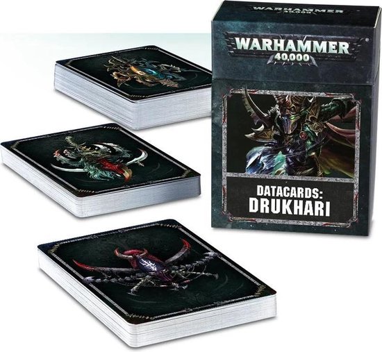Thumbnail van een extra afbeelding van het spel Warhammer 40K Datacards Drukhari