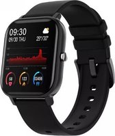 V-MAX Smart Watch S2 - Sporthorloge - Zwart - Smartwatches Dames & Heren - Stappenteller - Hartslagmeter - met App - Fitnesshorloge - Touch screen sporthorloge - Multi sport mode -