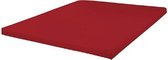 Bed Care Jersey Stretch Topper Hoeslaken - 180x200 - 15CM - Rood