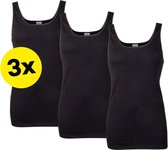 Beeren Dames Hemd Madonna Zwart - XXL - 3-Pack