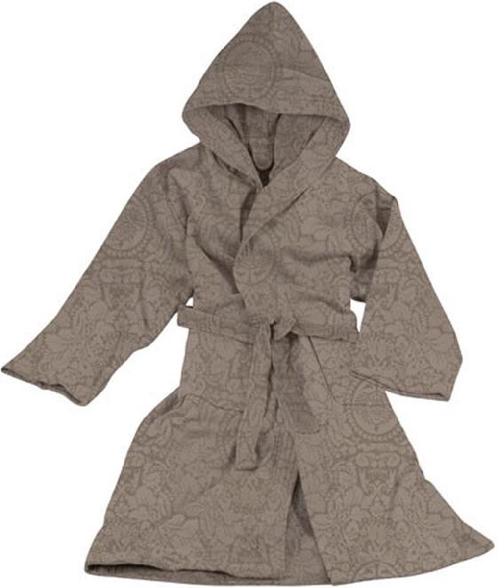 PiP Studio Badjas Jacquard - Maat XS - Khaki