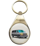 sleutelhanger - RVS - Chevrolet Chevy Van (3e gen)