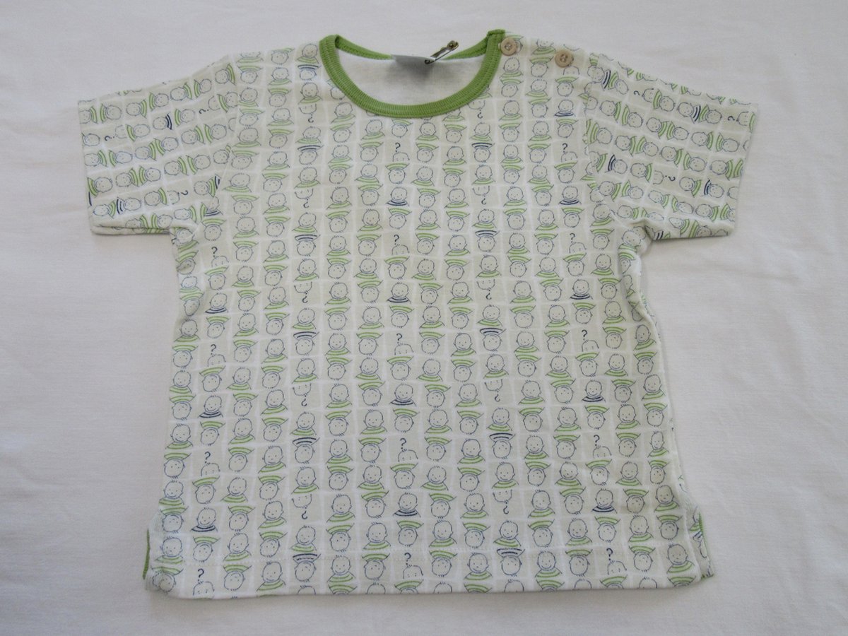 petit bateau , jongens, t-shirt korte mouw , creme, baby's , 18 maand 81