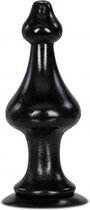 XXLTOYS - Tristan - XXL Plug - inbrenglengte 24 X 9.1 cm - Black - Uniek design Buttplug - Stevige Anaal plug - Made in Europe