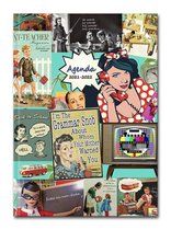 Lerarenagenda / Docentenagenda 2022-2023 - Vintage Fifties - Hard cover