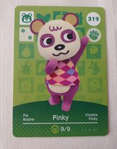 Amiibo animal crossing new horizons origineel Eu Pinky 319 kaart