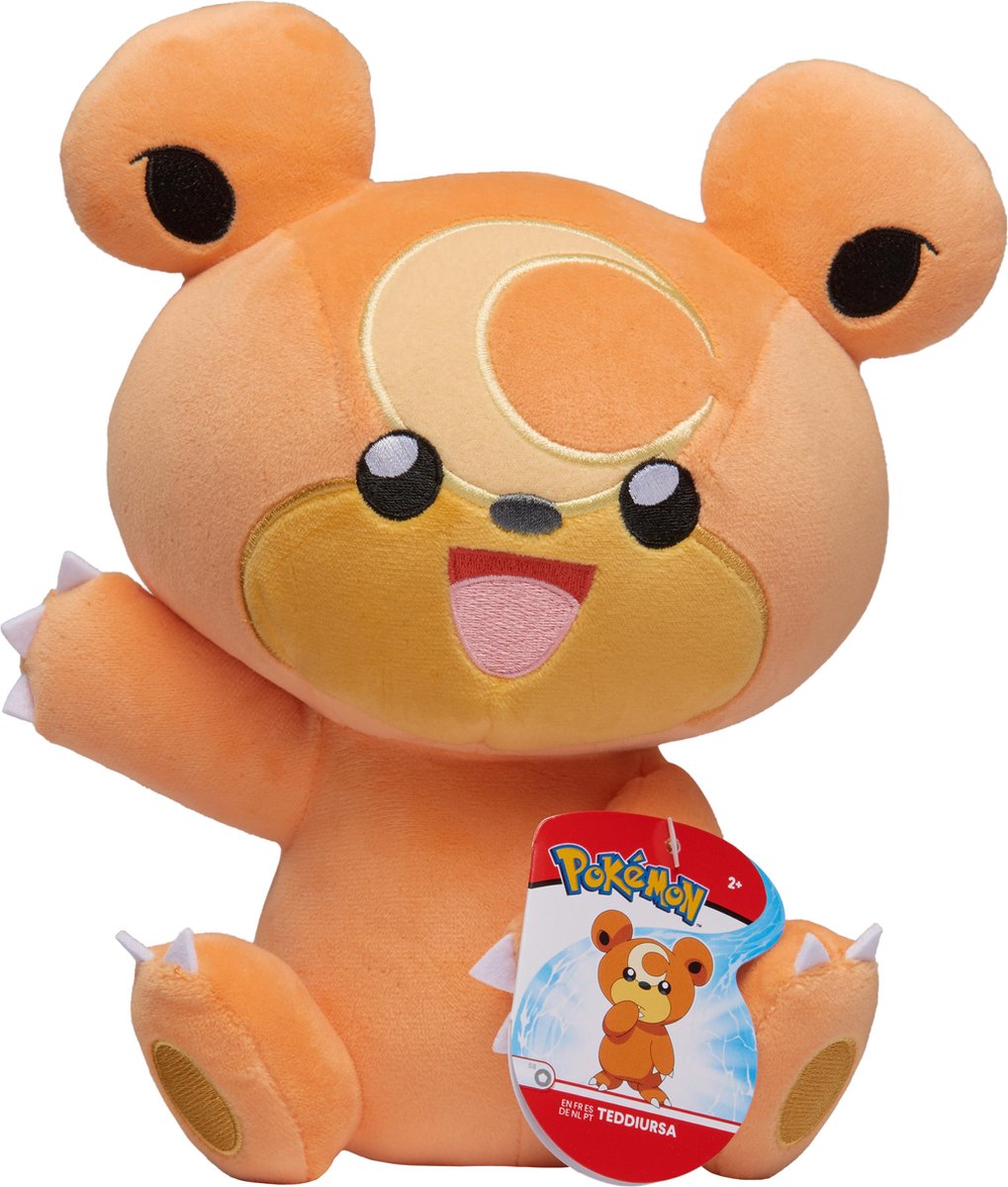 Pokémon Pluche - Teddiursa 20 cm