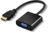 HDMI naar VGA Adapter - Ondersteunt Full HD 1080p - Zwart