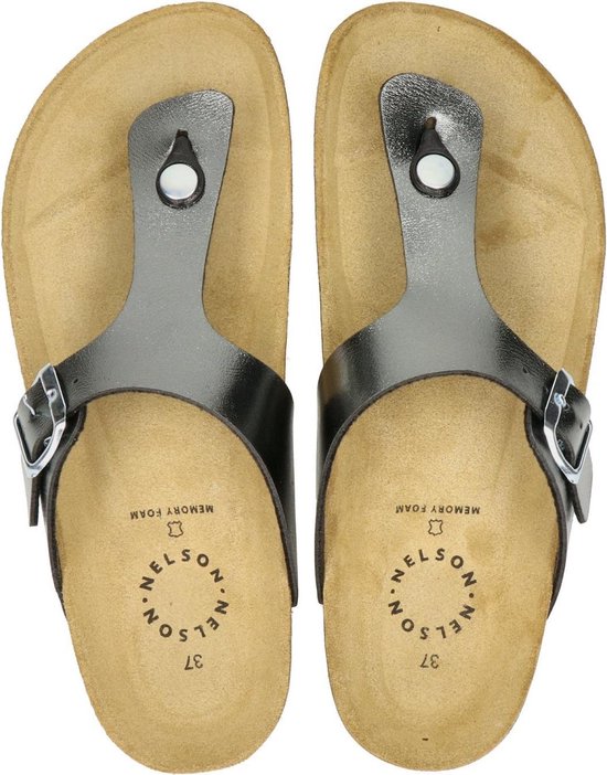 Nelson dames slipper - Brons - Maat 36 | bol.com