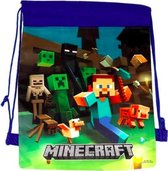 ProductGoods - Minecraft3 - Rugzak - Gymtas - Minecraft Zwemtas - 35 cm - Minecraft Tas Stringbag - Kinder Tas