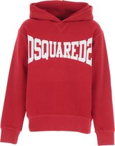 Dsquared2 Hoodie logo Rood  kids maat 164