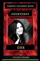 Courteney Cox Famous Coloring Book