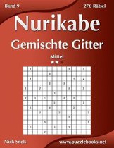 Nurikabe Gemischte Gitter - Mittel - Band 9 - 276 Ratsel