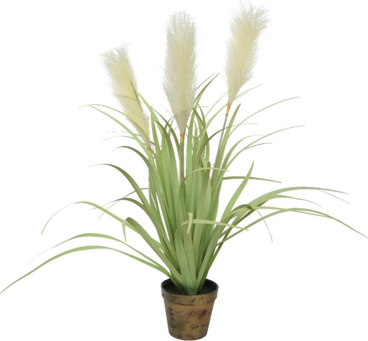Cortaderia Pampasgras grasplanten kunstplant in pot 70 cm - Nepplanten - planten/plantjes