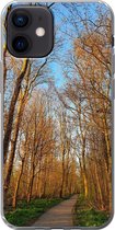 Apple iPhone 12 Mini - Smart cover - Transparant - Bomen