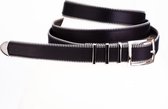 Elvy Fashion - Zipper Belt Women 40992 - Black - One Size