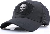 WiseGoods de baseball WiseGoods Premium - Skull Design - The Punisher - Casquette de camionneur - Snapbacks - Femmes et hommes - Taille unique - Zwart