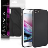 Siliconen hoesje iPhone SE 2020 - iPhone 7 / 8 - zwart