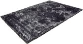 BOTERO - hoogpool - vloerkleed - 290 x 200 cm – donker grijs