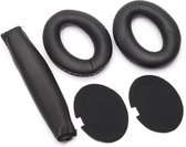 2-In-1 Luxe Lederen Vervang Hoofdband & Oorkussens Set Geschikt Voor Bose Quietcomfort 2/15 QC2 QC15 - Koptelefoon Earpads - Oor Kussens - Ear Pads - Headband Earpads Cushion Paar