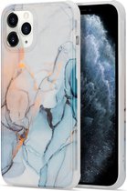 Luxe marmer hoesje voor Apple iPhone 12 | Marmerprint | Back Cover