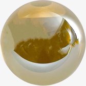 Kristal decoratie Noor | Brons Goud Transparant | Glas Kristal | Boven op tafel In een kast Op een bureau Op een sidetable | Modern |Paper holder | Rond | Woondecoratie | Woonacces