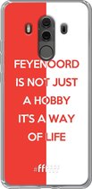 6F hoesje - geschikt voor Huawei Mate 10 Pro -  Transparant TPU Case - Feyenoord - Way of life #ffffff