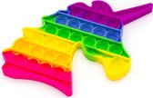 Pop it - Regenboog - Unicorn/Eenhoorn - Fidget Toy - (gezien op TikTok)