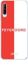 6F hoesje - geschikt voor Huawei P Smart Pro -  Transparant TPU Case - Feyenoord - met opdruk #ffffff