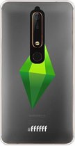 Nokia 6 (2018) Hoesje Transparant TPU Case - The Sims #ffffff