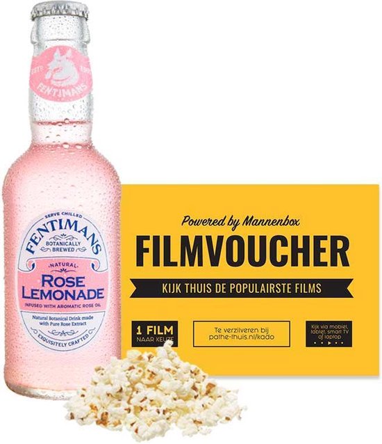Filmpakket met Rose Lemonade - je eigen thuisbioscoop! | Filmbox Pathé Thuis | Cadeau voor haar - Cadeau voor vrouwen | Verjaardag cadeau vrouw - Vrouwenbox