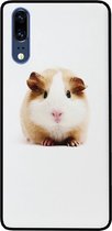 ADEL Siliconen Back Cover Softcase Hoesje Geschikt voor Huawei P20 - Cavia