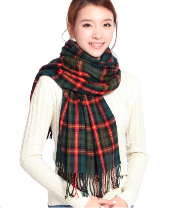 Super Zachte Winter sjaal met band Accessoires Sjaals & omslagdoeken Sjaals Eenvoudige warme gezellige stijlvolle 