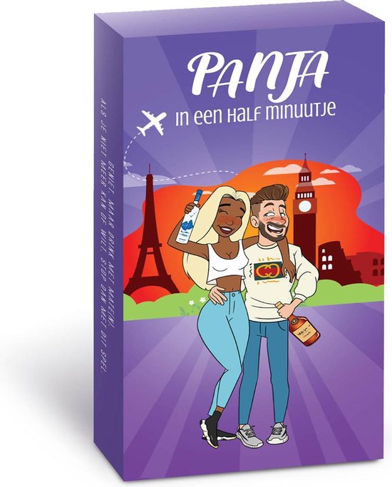 Panja In Een Half Minuutje - Drankspel met 130 spelkaarten - Raadspel