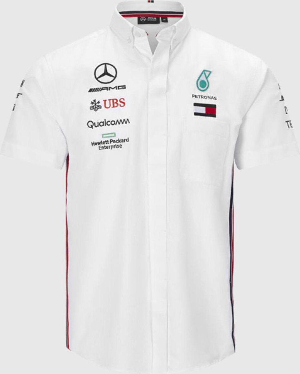 Racing Mercedes Benz Tommy Hilfiger AMG Petronas Camisa España | pamso.pl