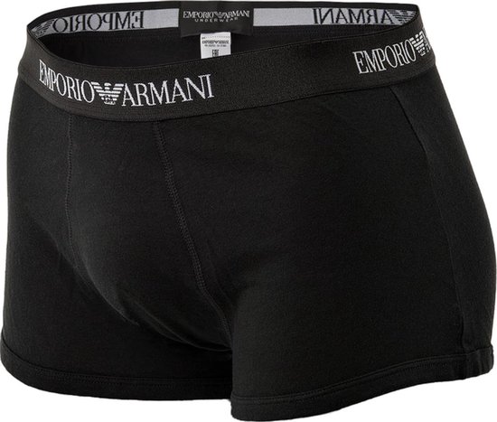 Emporio Armani Pure Cotton Trunk Boxershorts Heren (6-pack) | Plutosport