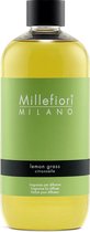 Bol.com Millefiori Milano Navulling voor Geurstokjes 500 ml - Lemon Grass aanbieding