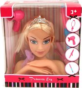 Princess Evy Kapkop 25cm - Speelgoed - Kap- en Make-Up Koppen