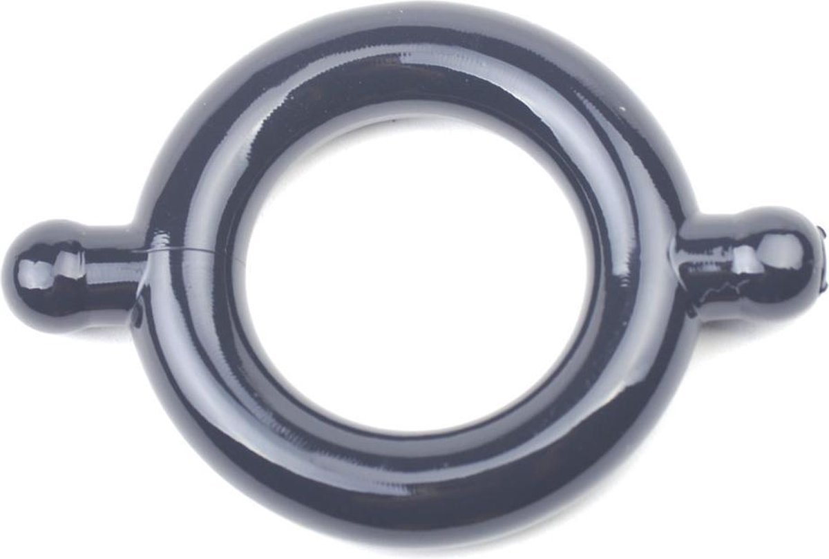 Goedkoopste Basic Cockring Zwart - Penisring - Stimulerend voor mannen - Spannend voor koppels - Sex speeltjes - Sex toys - Erotiek - Sexspelletjes voor mannen en vrouwen – Seksspeeltjes - Cockring man - Cockringen - Penis ring