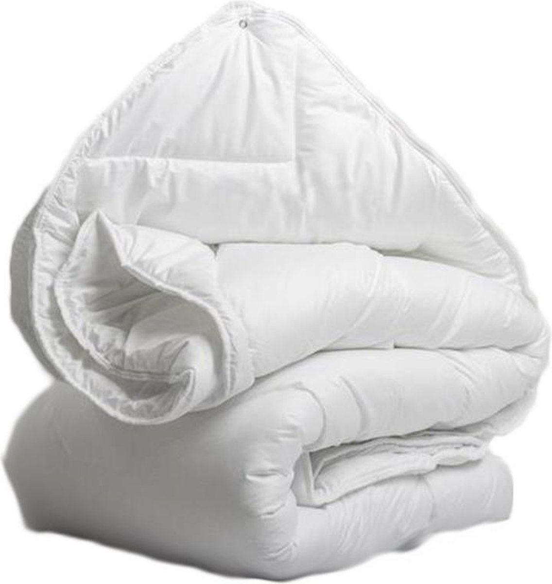 4-seizoenen dekbed -Eenpersoons -140x200 cm Anti Allergie - Wasbaar - Wit
