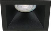 Platte inbouwspot Cenet -Verdiept Zwart -Extra Warm Wit -Dimbaar -3.8W -RTM Lighting LED