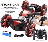 RC Stunt Car - Rood - Hyper 4WD Twist - Radiografisch Bestuurbare Stunt Auto - RC Auto - Offroad - Voor Binnen en Buiten