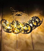 Ramadan - Verlichting - Lampion in Maan - Lichtslinger - 150 cm.