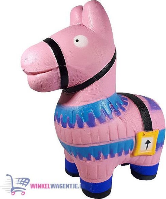 Sweet Squishy Figuurtje - Fortnite Lama Alpaca Roze 15 cm | Squeezy  speelgoed pakket... | bol.com