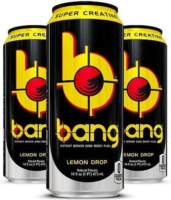Bang Energy Drink RTD 12x 500ml Bangster Berry bol
