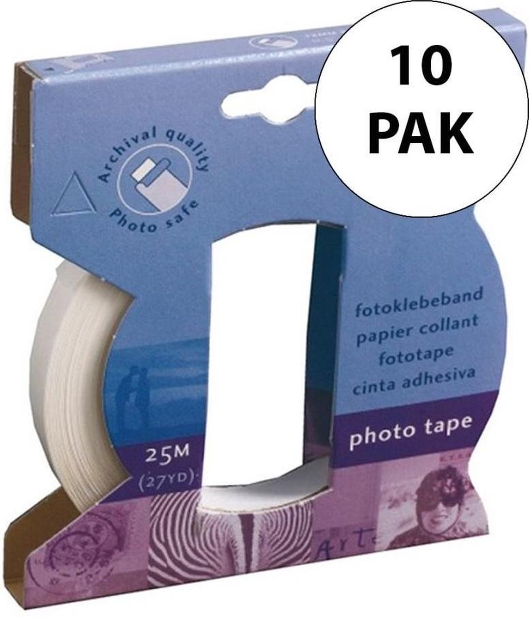 Henzo Plakmiddelen Fototape 10-pak