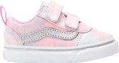 Vans Sneakers - Maat 23.5 - Unisex - roze/wit/zilver