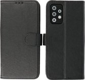 Samsung Galaxy A72 & Galaxy A72 5G Hoesje - Book Case Telefoonhoesje - Kaarthouder Portemonnee Hoesje - Wallet Cases - Zwart