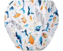 Product: HappyBear - Oefenbroekje Zeedieren | 2-4 jaar - Onesize - Zindelijkheidstraining - Potjestraining, van het merk HappyBear